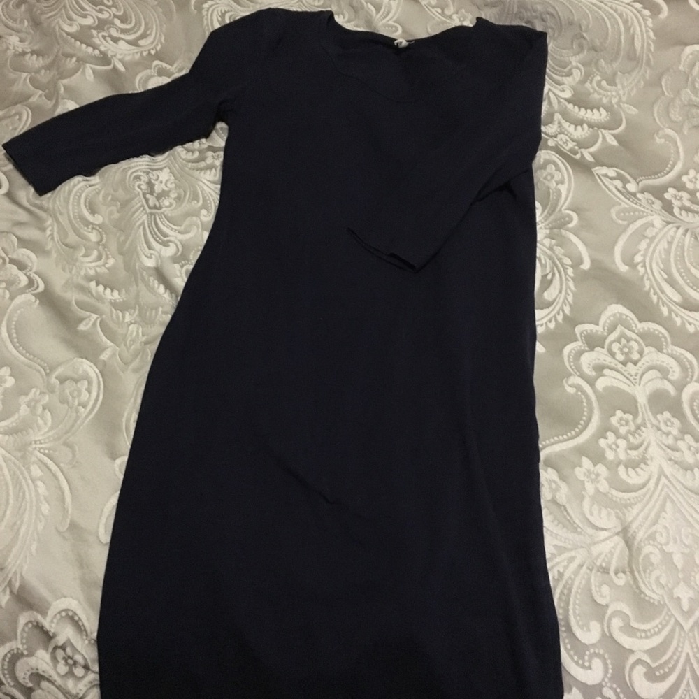 Navy blue dress